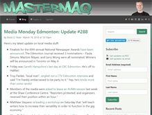 Tablet Screenshot of blog.mastermaq.ca